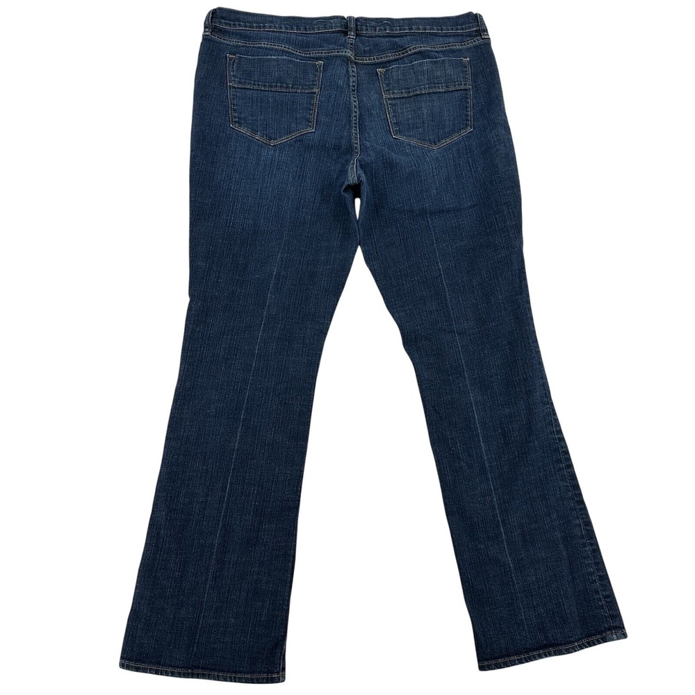 Old Navy The Sweetheart Bootcut Jeans Womens 18 Long Dark Wash Classic Rise Blue - Picture 3 of 9